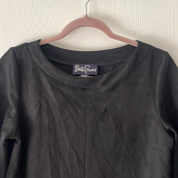 LESLEY EVERS Black Dress with Pockets - Picture 3 of 8